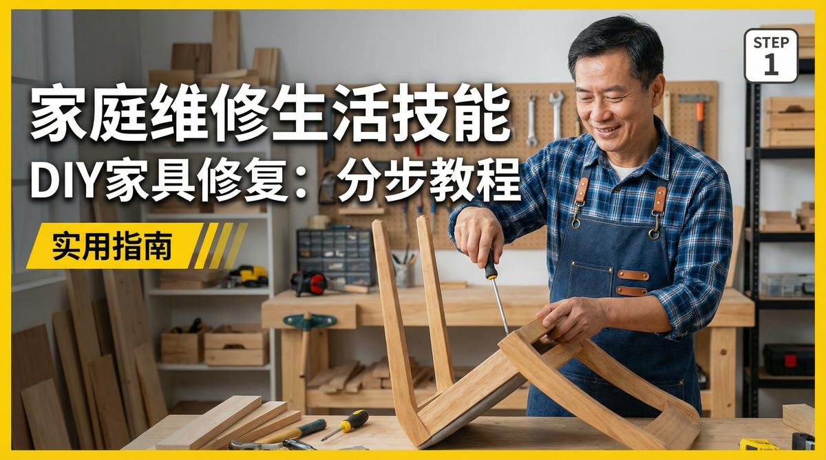 17C生活技能视频-DIY家具修复视频演示